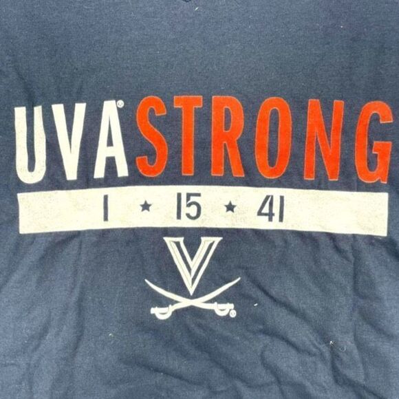 NWT Fanatics Womens Short Sleeve UV Strong Custom Print T-Shirt Navy Blue Small - Picture 2 of 8